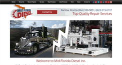 Desktop Screenshot of midfloridadiesel.com